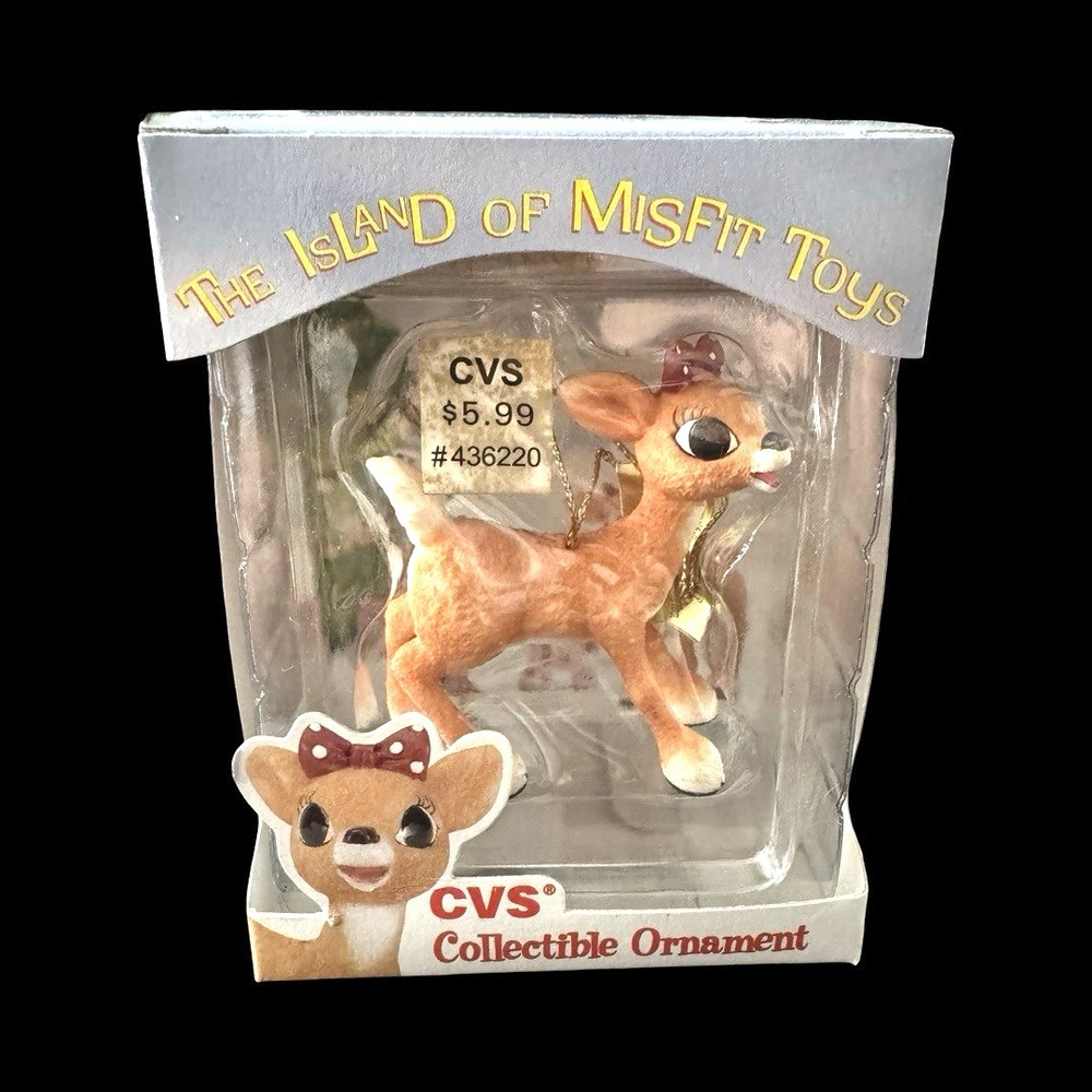 Enesco CVS Rudolph Island of Misfit Toys Clarice Ornament Vintage 1999